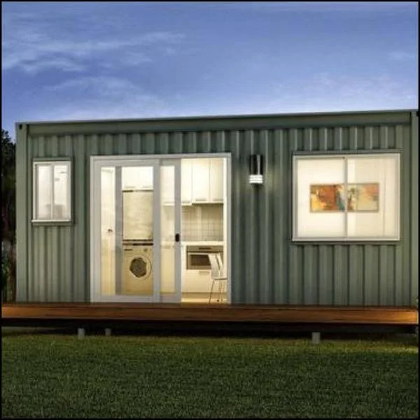 Light Steel Structure Cabins Wooden House Prefabricated Container House Design