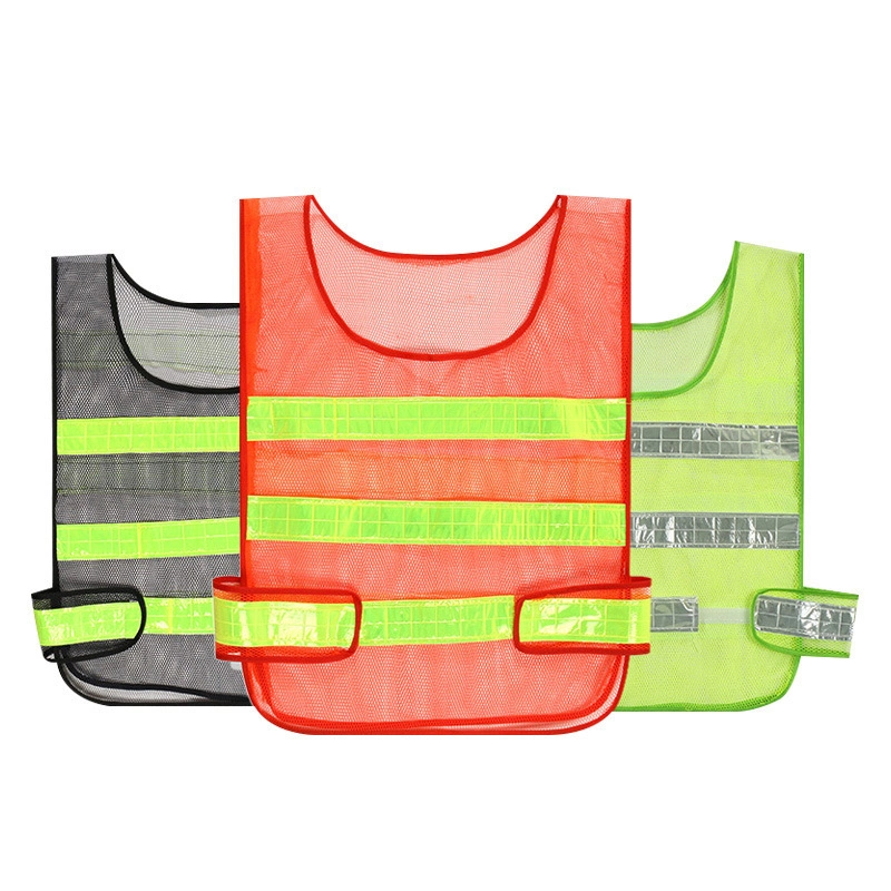 High Visibility Safety Vest Made of Durable Breathable Fabrics