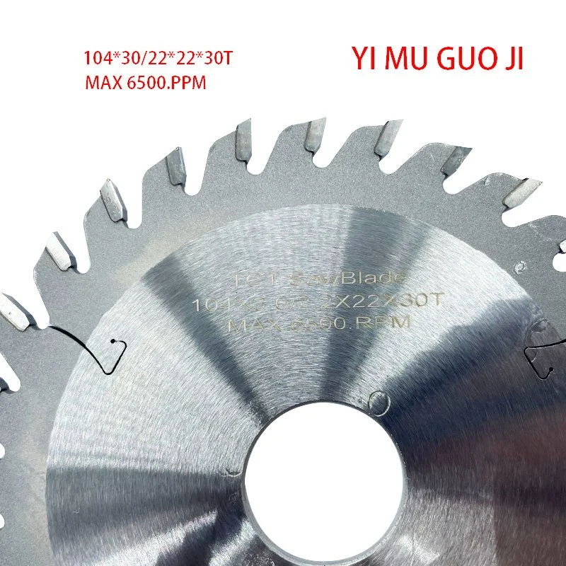 104*3.0*2.2*22*30 Bc*T Edge Banding Machine Accessories/Alloy/ Model Saw Blade