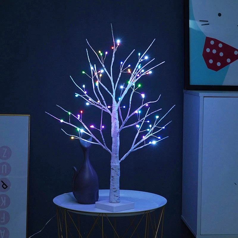 RGB Birch Tree Light LED Adjustable Multi-Mode Indoor Modern Decorative Motif Light with Remote Control