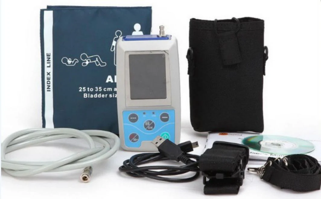 Factory Wholesale/Supplier up to 24 Hour NIBP Handheld Ambulatory Blood Pressure Monitor Mslpm50 for Adult, Pediatric, Neonate