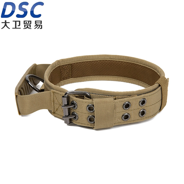 Outdoor Training Dog Neck Ring Adjustable Nylon Training Collar Reflective Dog Collar