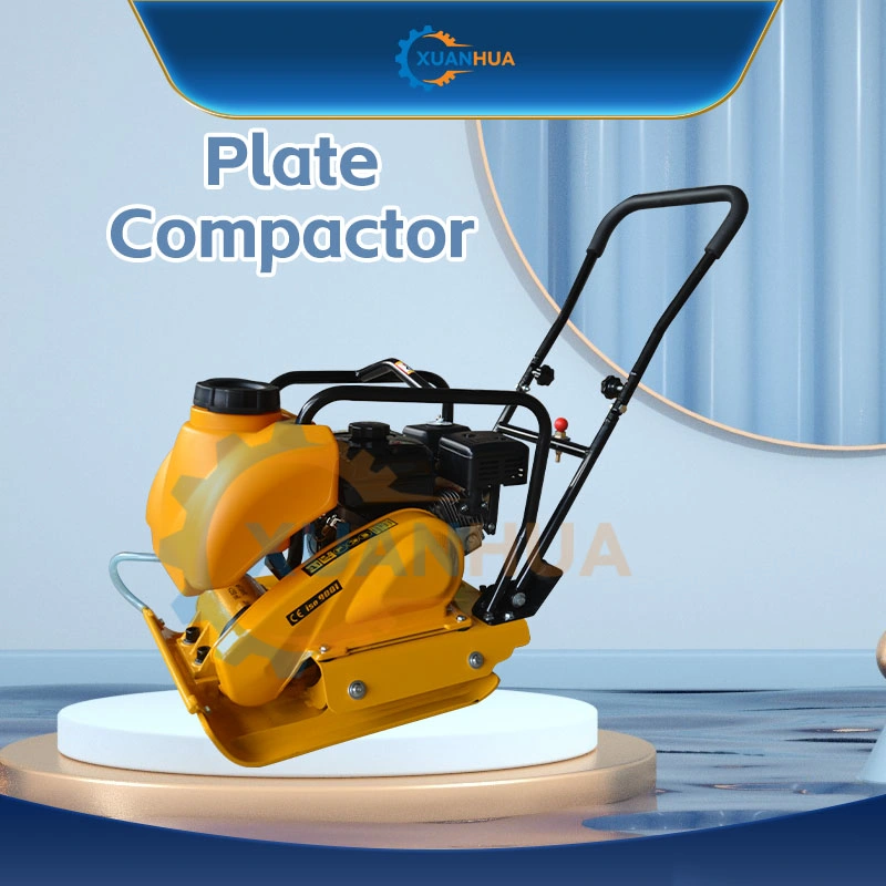 Soil Plate Compactor Asphalt Road Repair Electric Asphalt Vibratory Plate Compactor