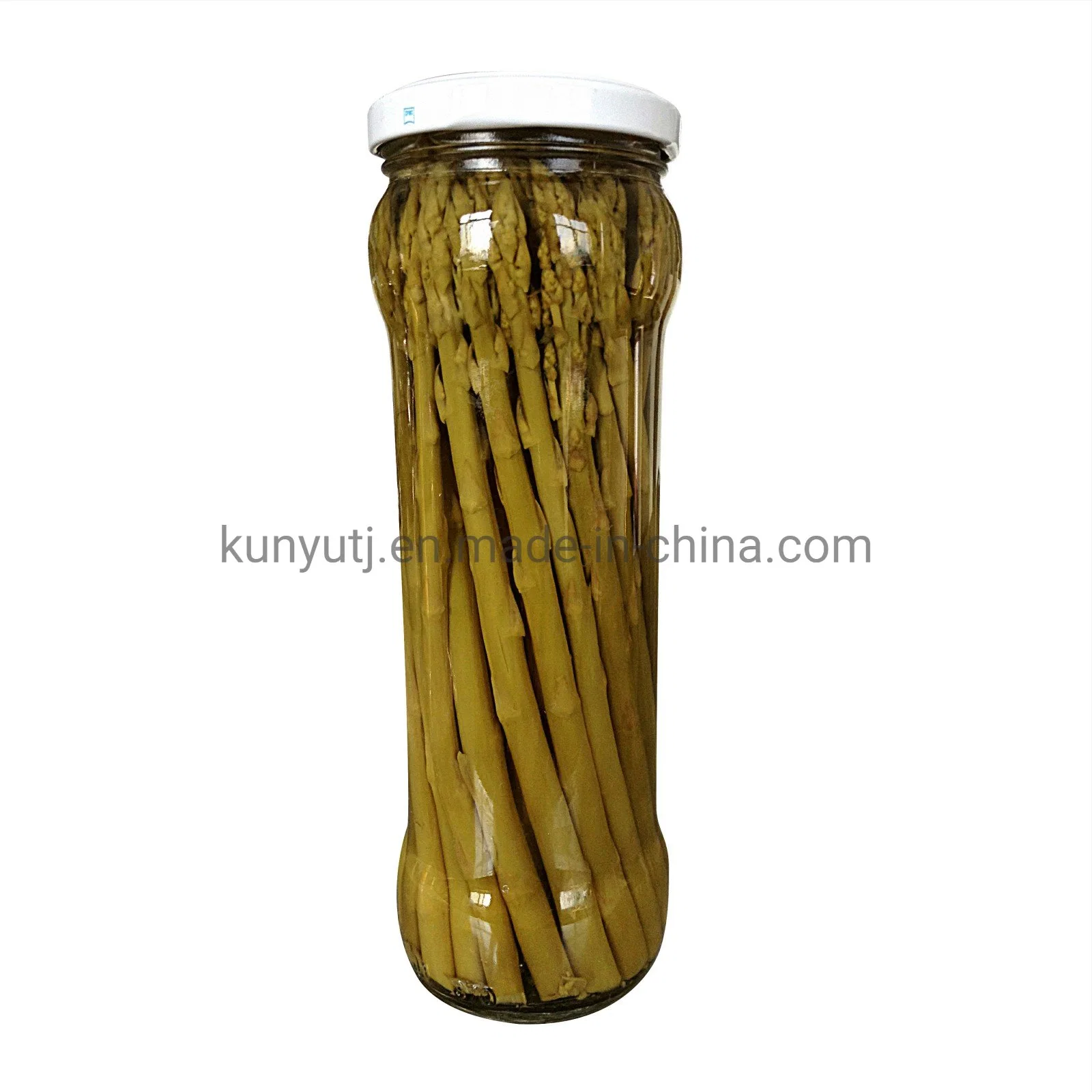 370ml Canned White Asparagus Whole in Glass Jar