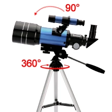 Grundlegende Anpassung 70mm Moonscope für Erwachsene Astronomie Anfänger Refraktor-Teleskop