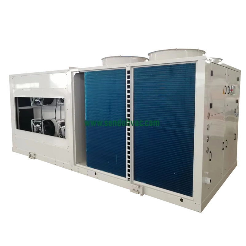 Industrial Dx Rooftop Packaged HVAC Unit Inverter Scroll Compressors