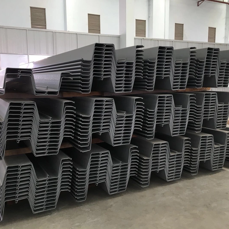 Factory Supply Sheet Pile Steel Price of Type 2 Larsen Steel Sheet Pile