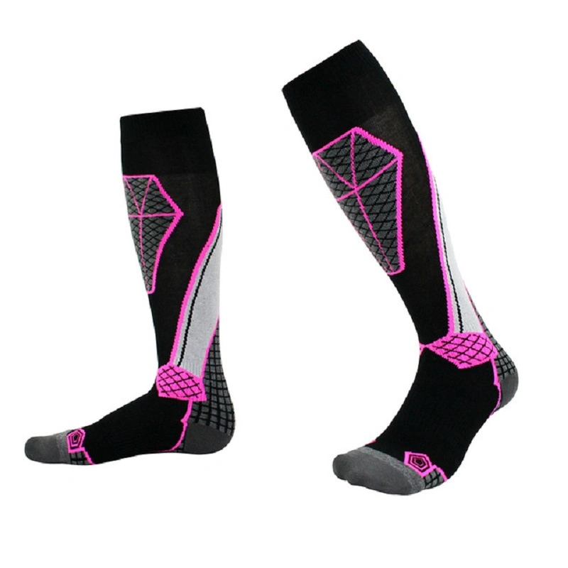 Compression Socks Thick Warm Merino Wool Socks Knee High Esg17070
