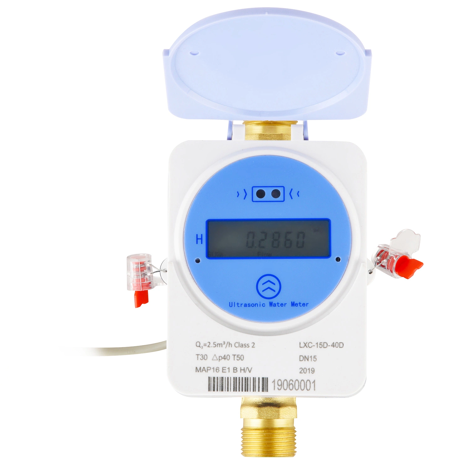 Genauigkeit des Ultraschall-Wassermessgeräts RS-485/ M-Bus/ Impulsausgang/ LoRaWAN DN15-DN40 R400