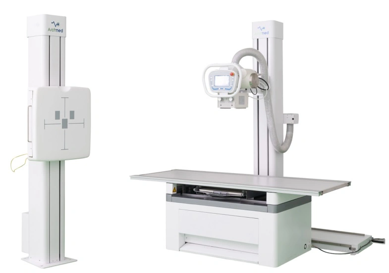 Appareil de radiographie numérique à table haute fréquence d'origine 50 kw 630 mA