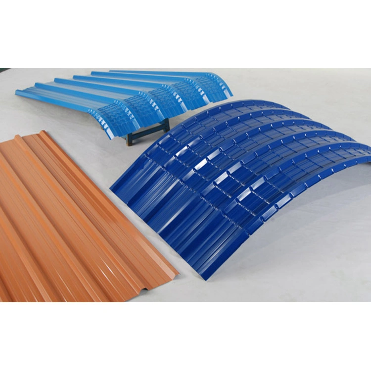 China Made Color Coated PPGI PPGL Steel Corrugated Galvanized Iron Price Per Ton Roof Sheet