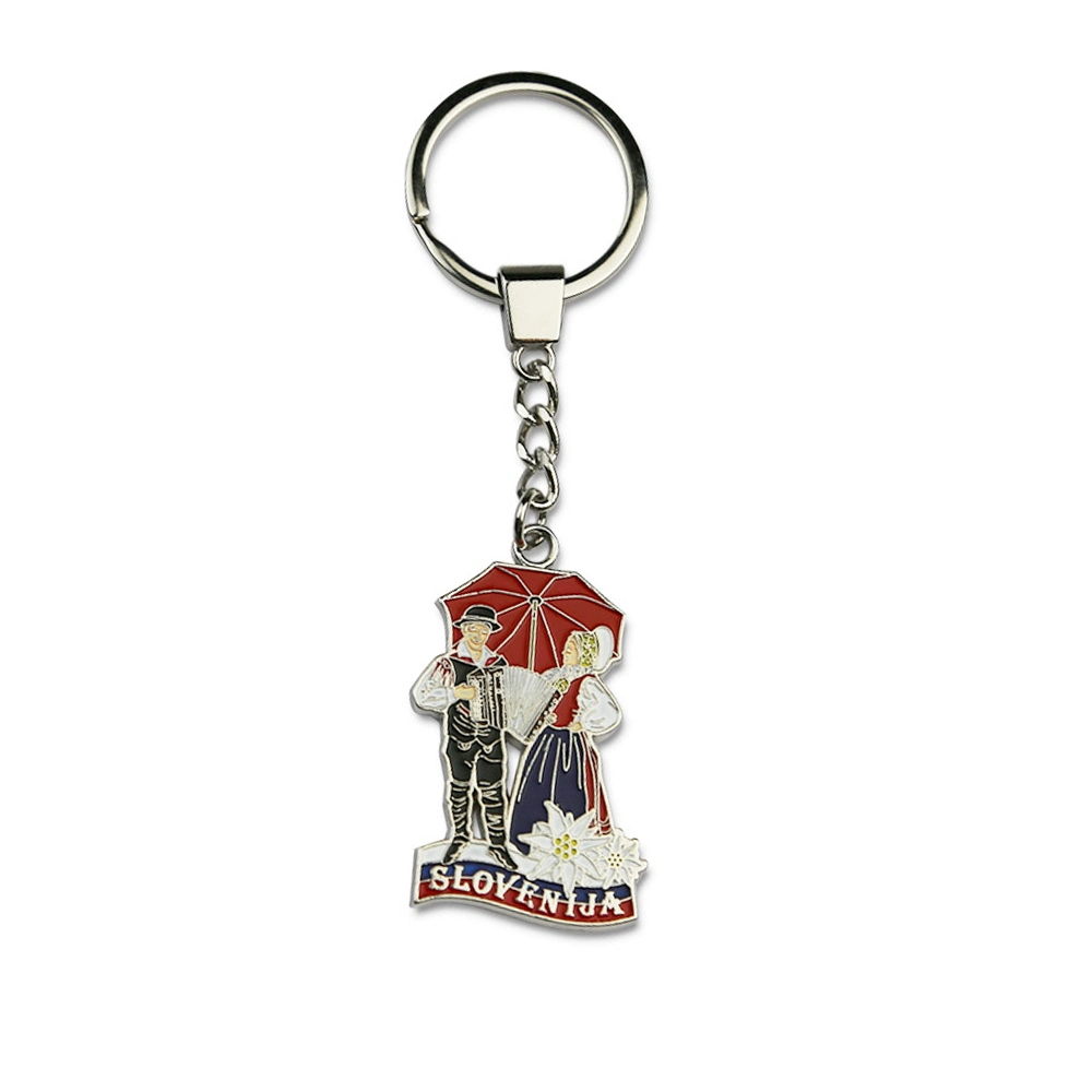 2022 New Wholesale/Supplier Customized Zinc Alloy Metal Silver Key Chain/ Keyring