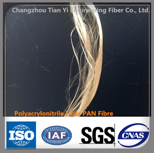 Pan Fiber Polyacrylonitrile Fibre for Engineering Asphalt Concrete