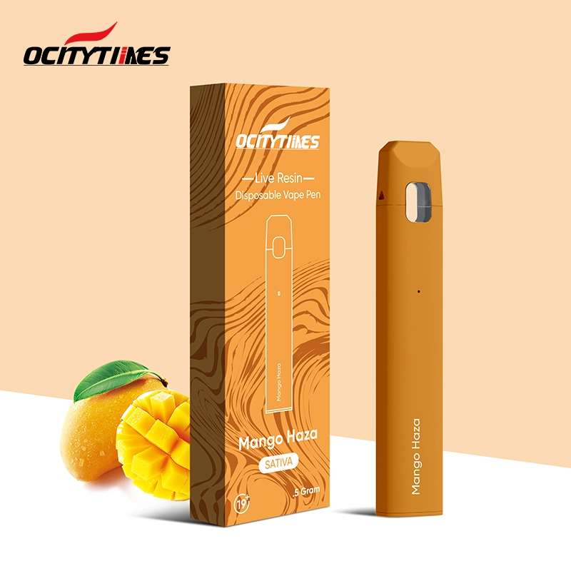 Wholesale/Supplier No Leaking Oil Support Custom Lpgo Color 0.5ml Empty Disposable/Chargeable Vape Pen