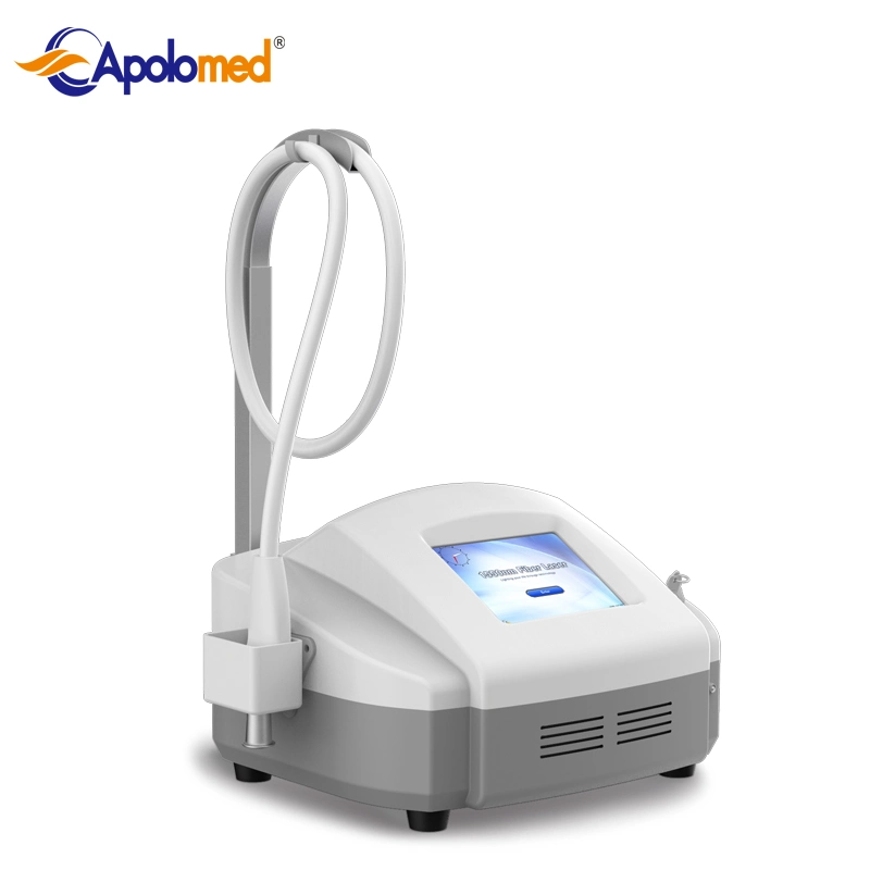 Polomed popular Erbium vidro fibra Fracional Erbium Laser Dermatologia 1550nm Equipamento de beleza