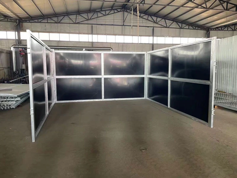 Custom Steel Galvanized Portable Horse Stables