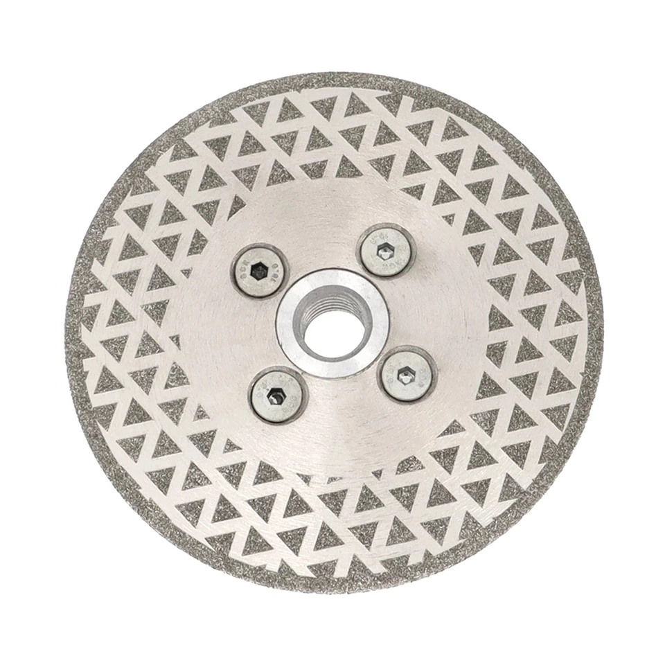 Electroplated Diamond Saw Blade Galvanized Diamond Cutting and Grinding Disc Both Sides for Marble Granite Ceramic Tile