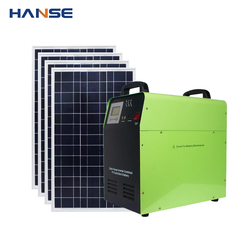 Wholesale/Supplier High quality/High cost performance Home Solar Energy System 300W 1000W AC DC Portable off Grid Solar Power System