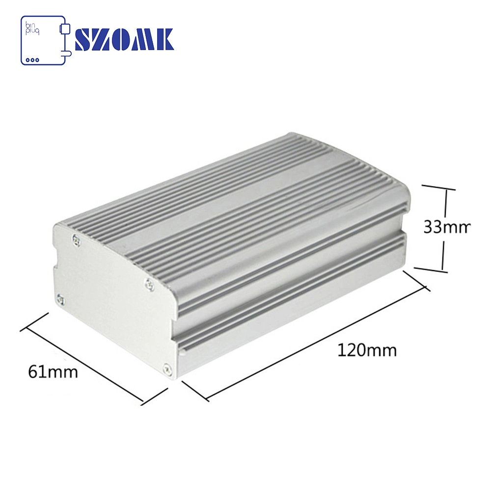 Szomk Electronic Aluminum Extruded Enclosure GPS Tracking Housing for Power Supply Ak-C-B46 31*61*100mm