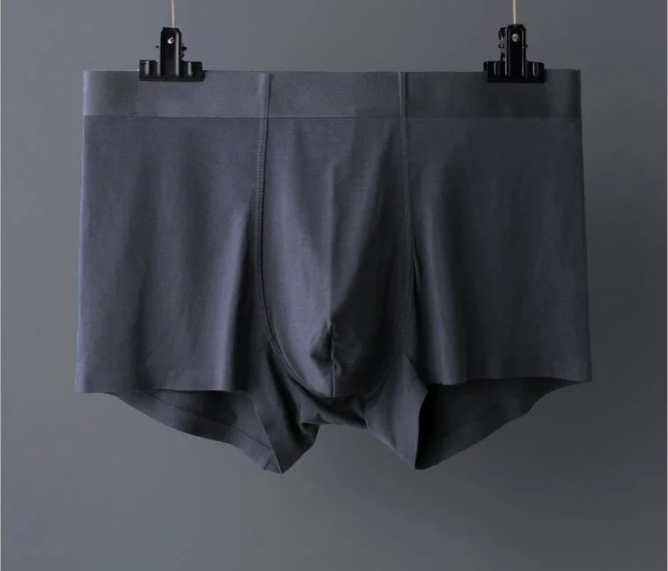 Men's Seamless Underwear Briefs Cotton Boxers Shorts