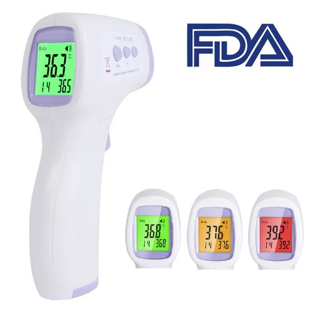Testa infravermelhos febre corporal sem contacto medir temperatura adultos crianças Temperatura digital