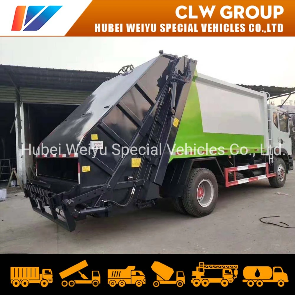 10m3 4X2 la compresión de basura camión compactador de basura del vehículo El vehículo de transporte de basura