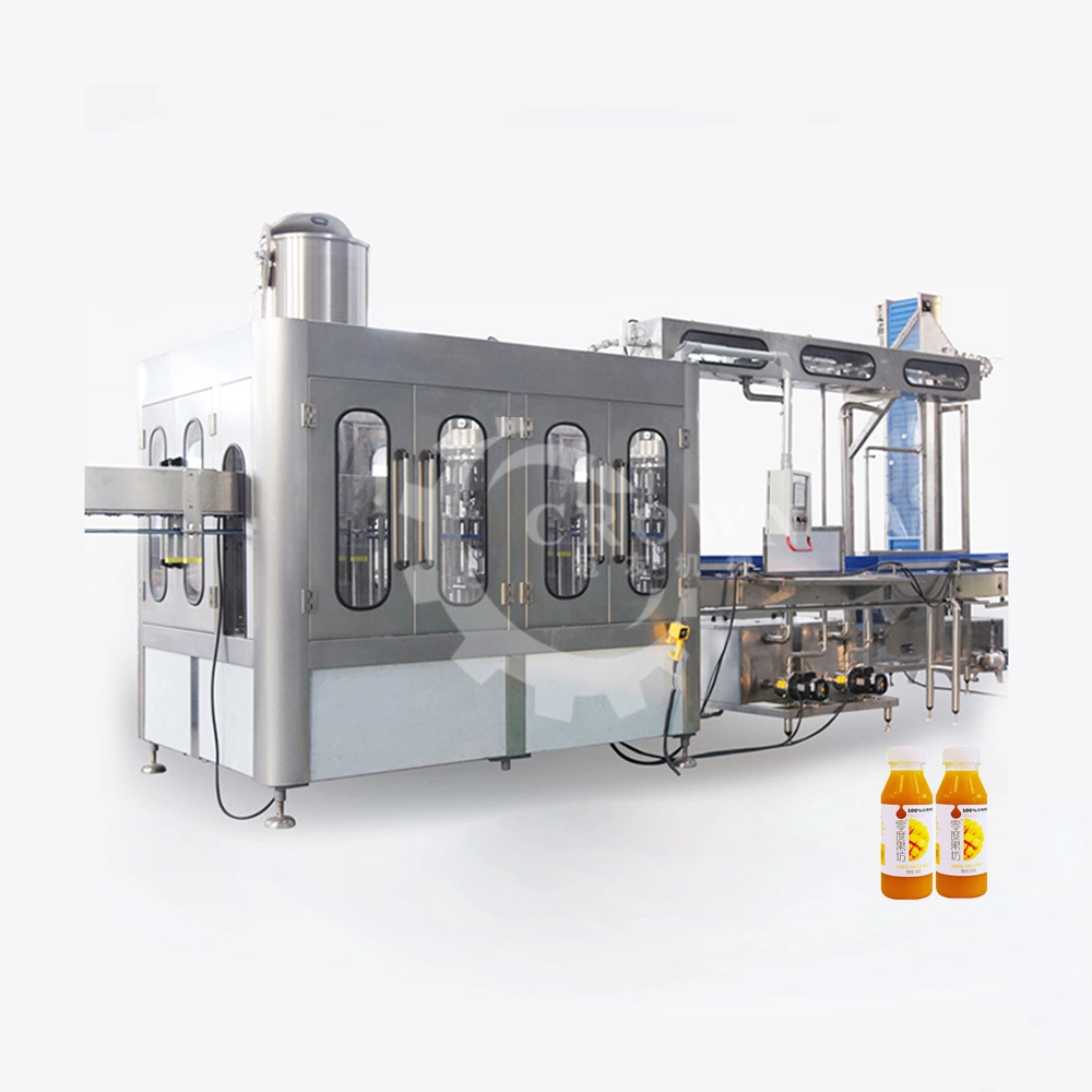 Automatic Ice Tea Processing Line Lemon Juice Extractor Orange Juice Filling Machine