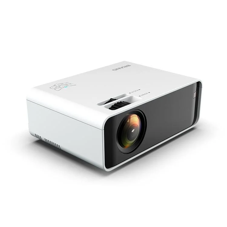 HD 720p Portable Mini Movie Projector for Home Theater and Outdoor Movies