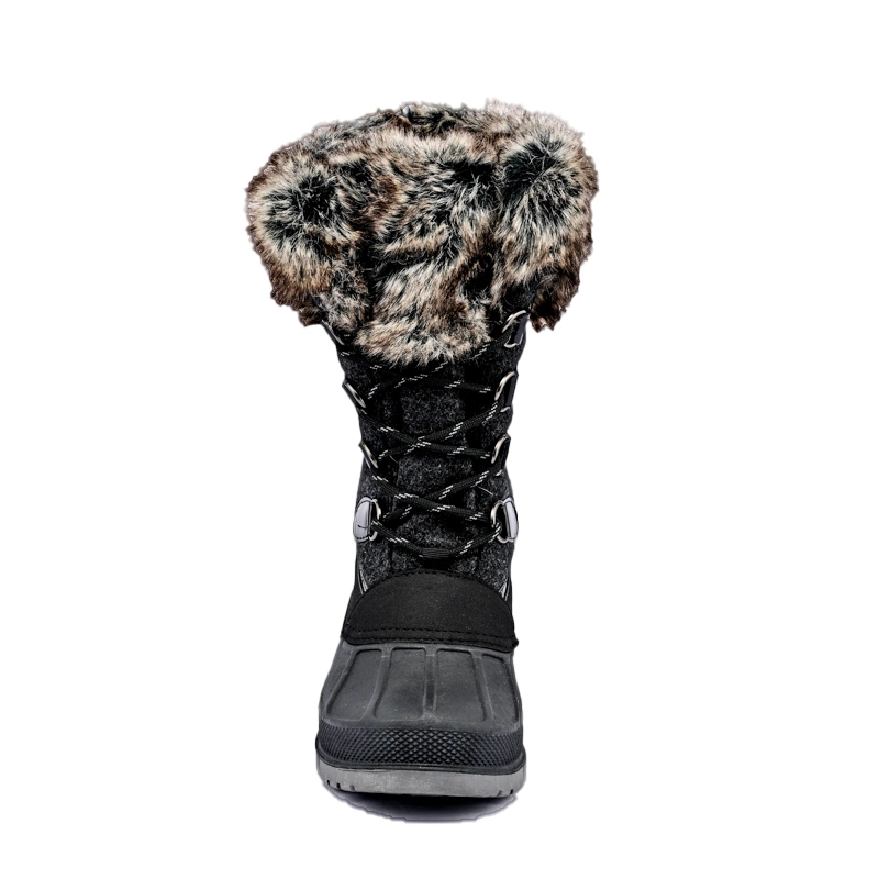 Women's Waterproof Insulated Winter Boot with Faux Fur Cuff