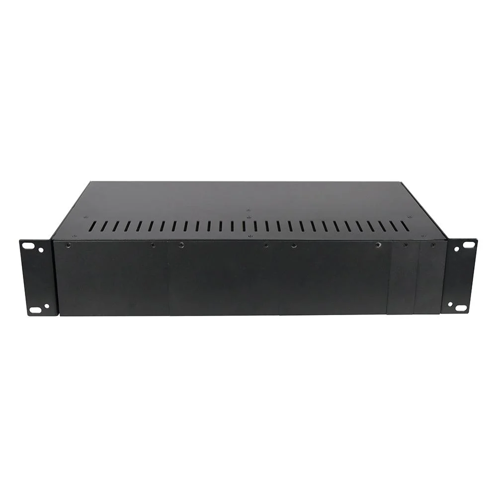 2u 14 Slots Rack Mount Media Converter Chassis for Standalone Media Converter