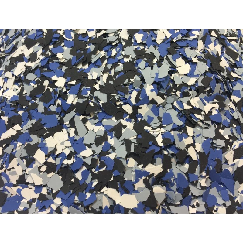 Full Broadcast Epoxy Floor Chip Farben für gewerbliche industrielle Bodenbeläge