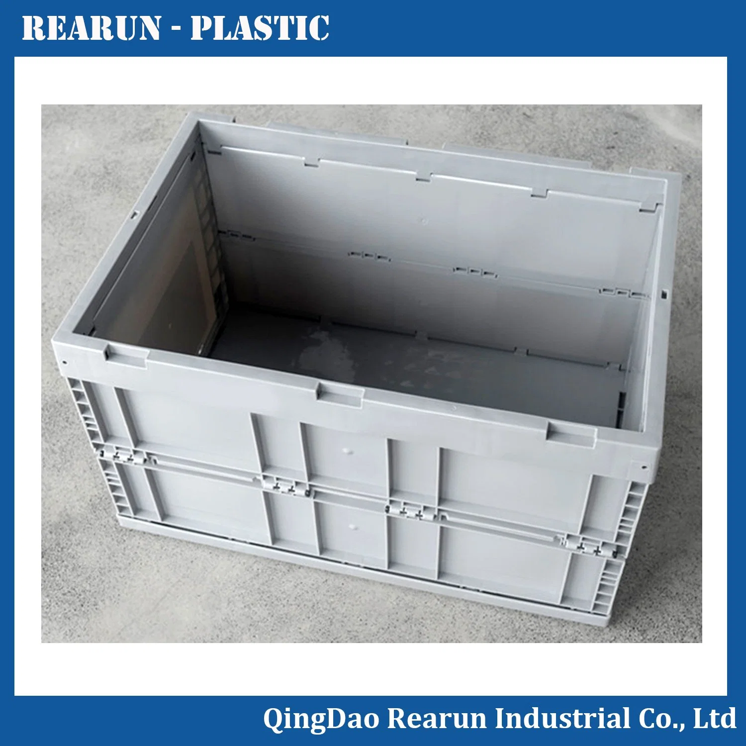 Heavy Duty Recycling Plastic Storage Container for Packing and Sorting