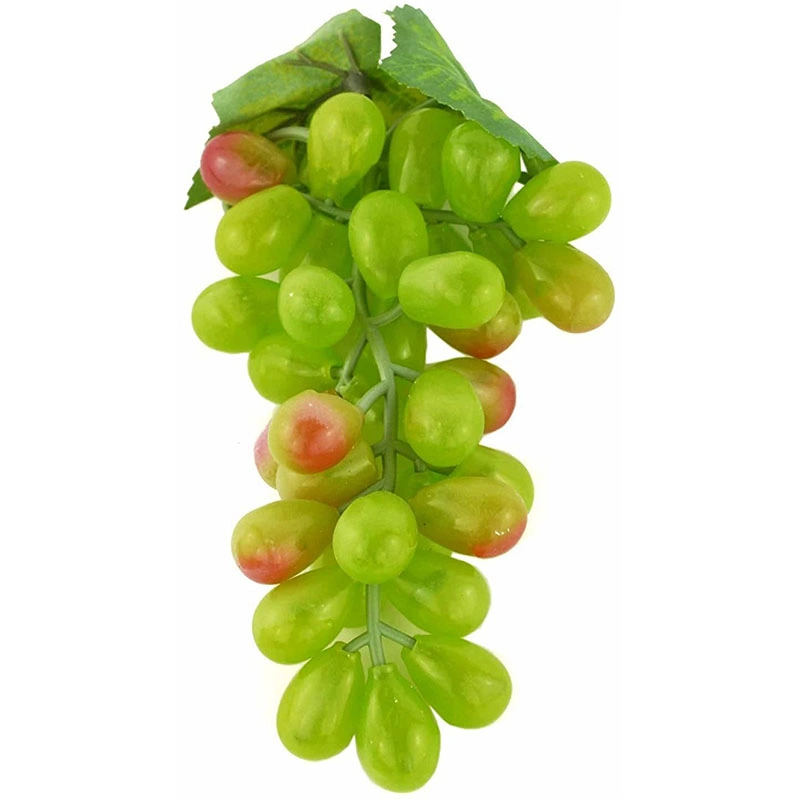 4PCS Colorful Artificial Grapes Decorative Fake Grapes Artificial Fruits Table Decoration Fruits Hanging Ornaments