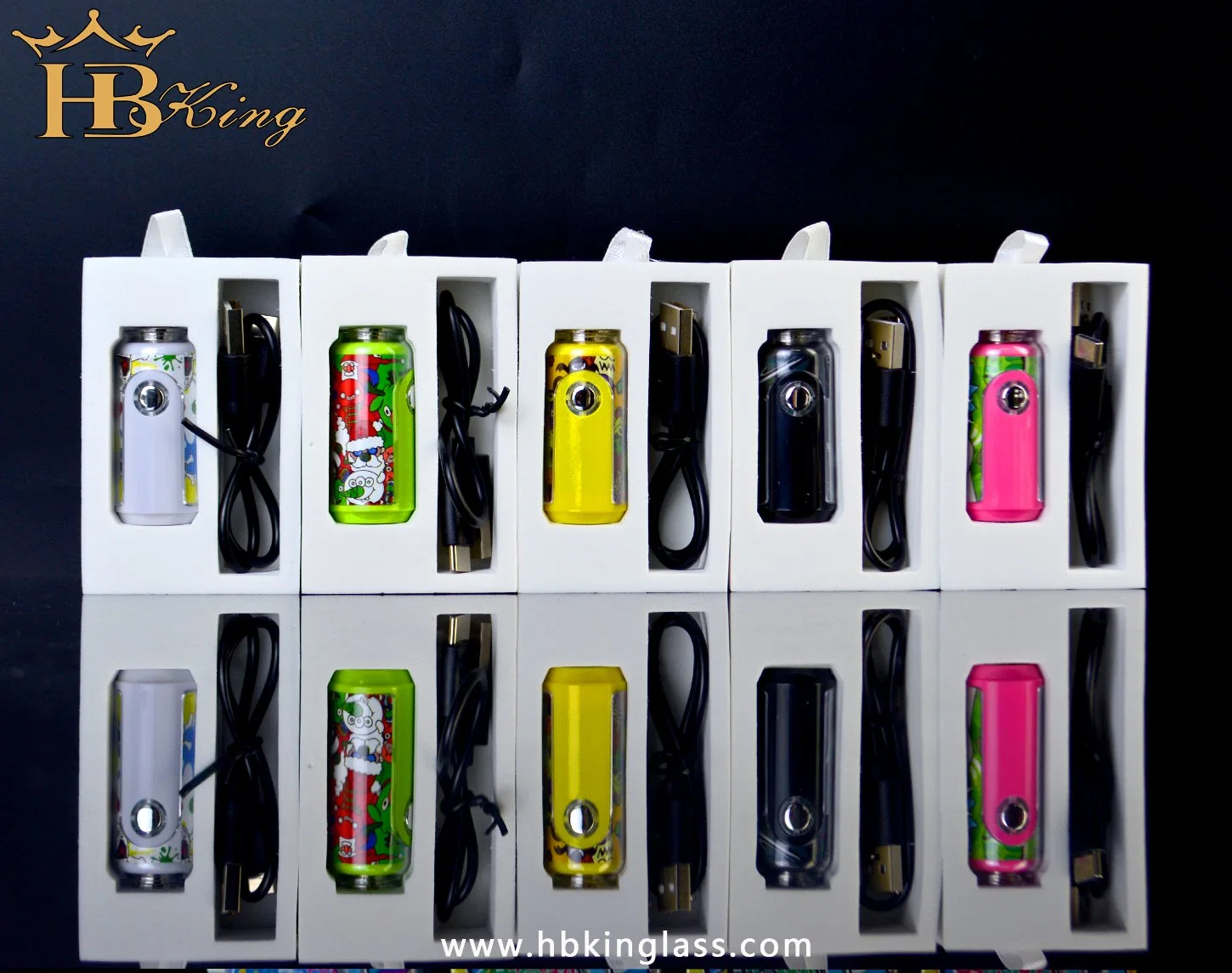 510 Thread Cartridages 500mAh Capacity Mini Vape Battery