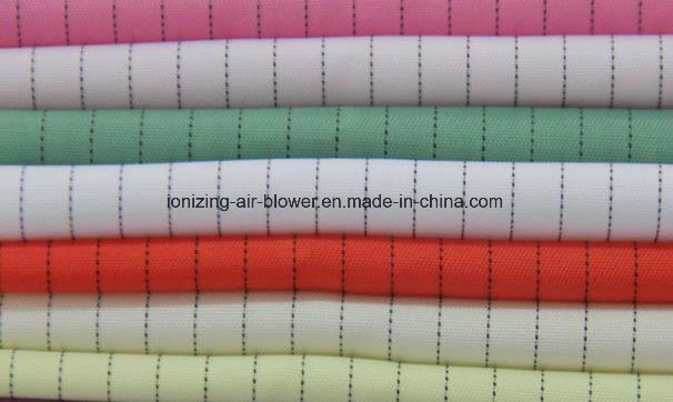 0.5Cm Stripe tissu de polyester ESD antistatique