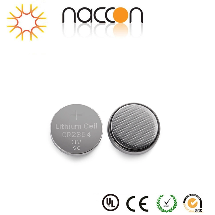 Factory Supply Cr2354 Lithium Button Cell 3V 530mAh for Water Metering Application