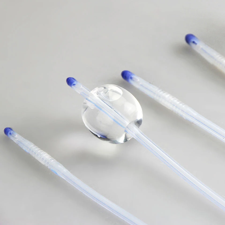 Single-Use Medical 2-Way or 3-Way 100% Silicone Foley Catheter