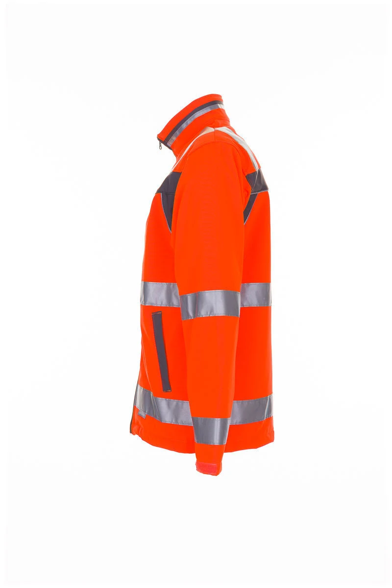 Custom New Style Spring Winter Windbreaker Reflective Safety Clothing Softshell Jacket Men Workwear