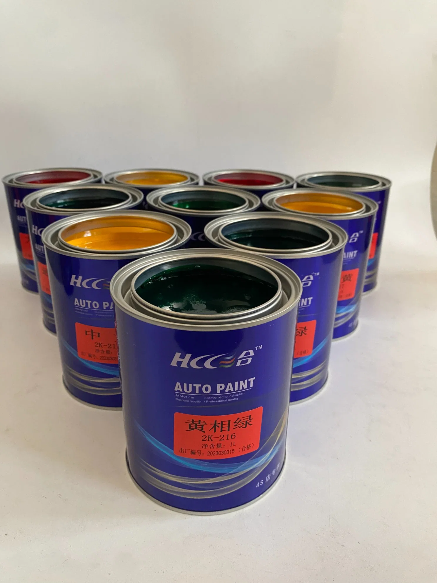 Automotive Paint Manufacturer Cool VI Automotive Paint 2K Pure Black Paint