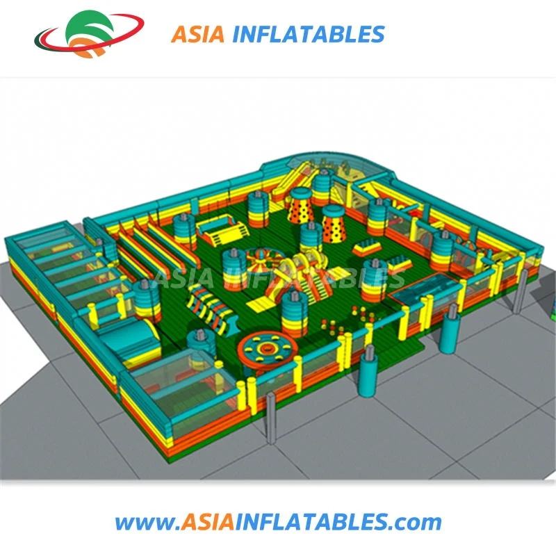 Giant Obstacle Course Inflatable Theme Play Park for Amusement Park