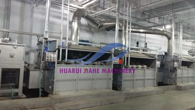 11 Chambers Flannel Fabric Washing Machine After Printing with Good Quality and Service Pure Cotton, Polyester-Cotton Fabric Rope Washing Machine