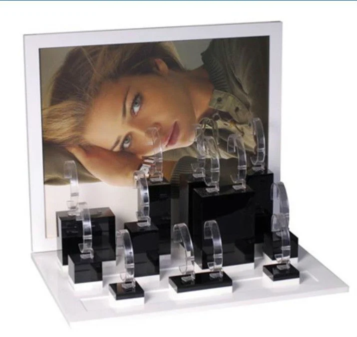 Factory Supply Acrylic Watch Display Desktop Stand Display