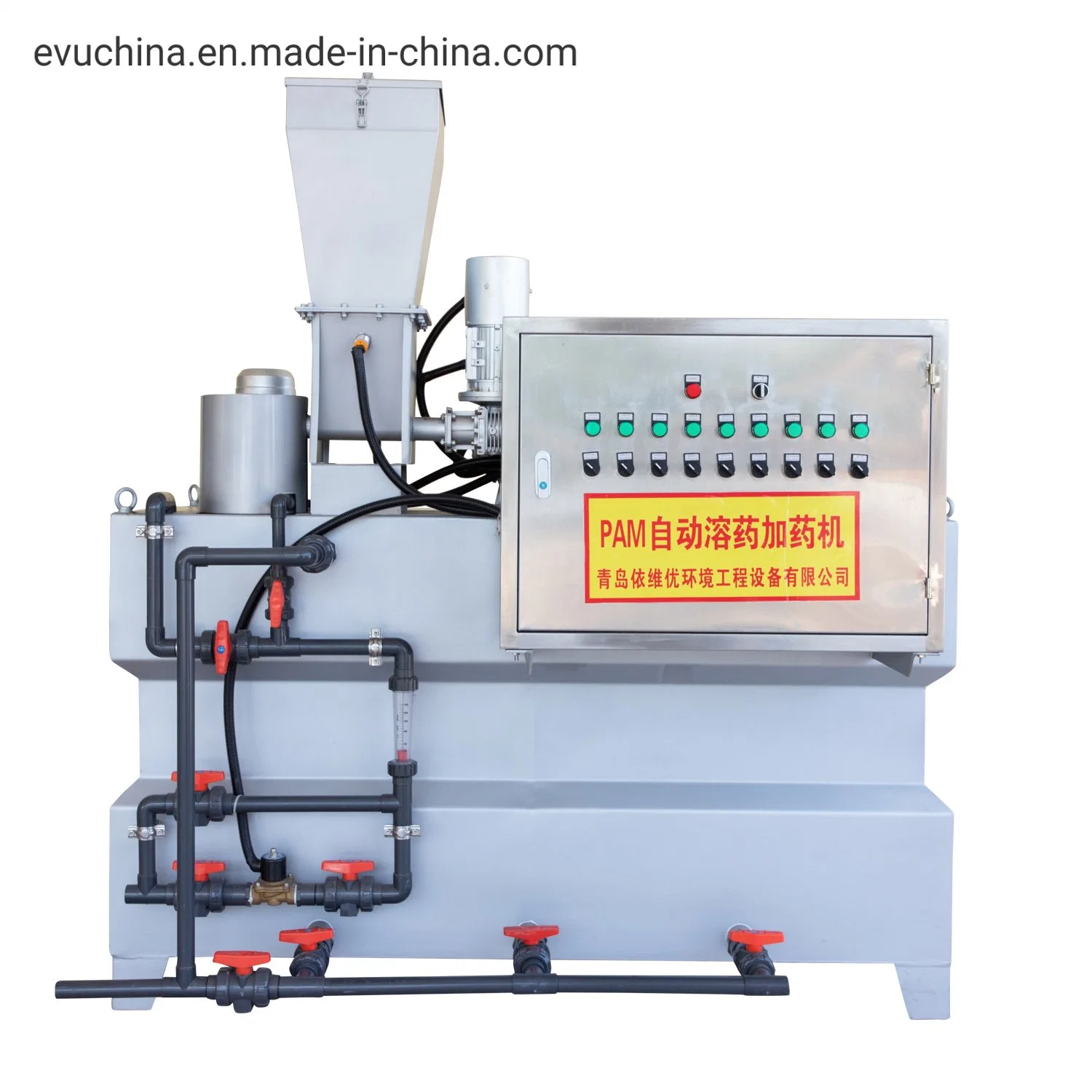 Auto Polymer Preparation and Dosing System Equipment for Sludge Dewatering Clarification and Thickening