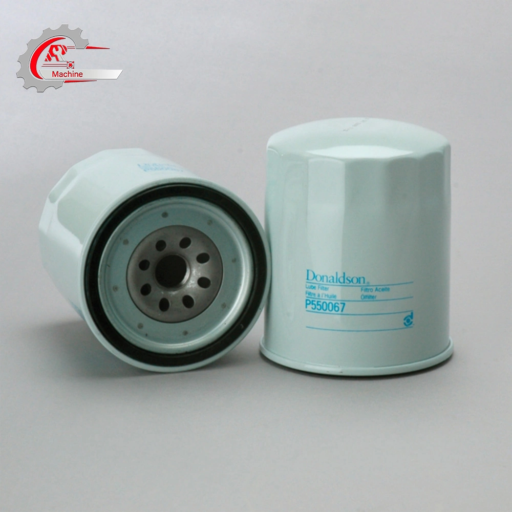 Para el filtro de aceite de precisión del kit de filtro de motor de la excavadora Donaldson (P550066)