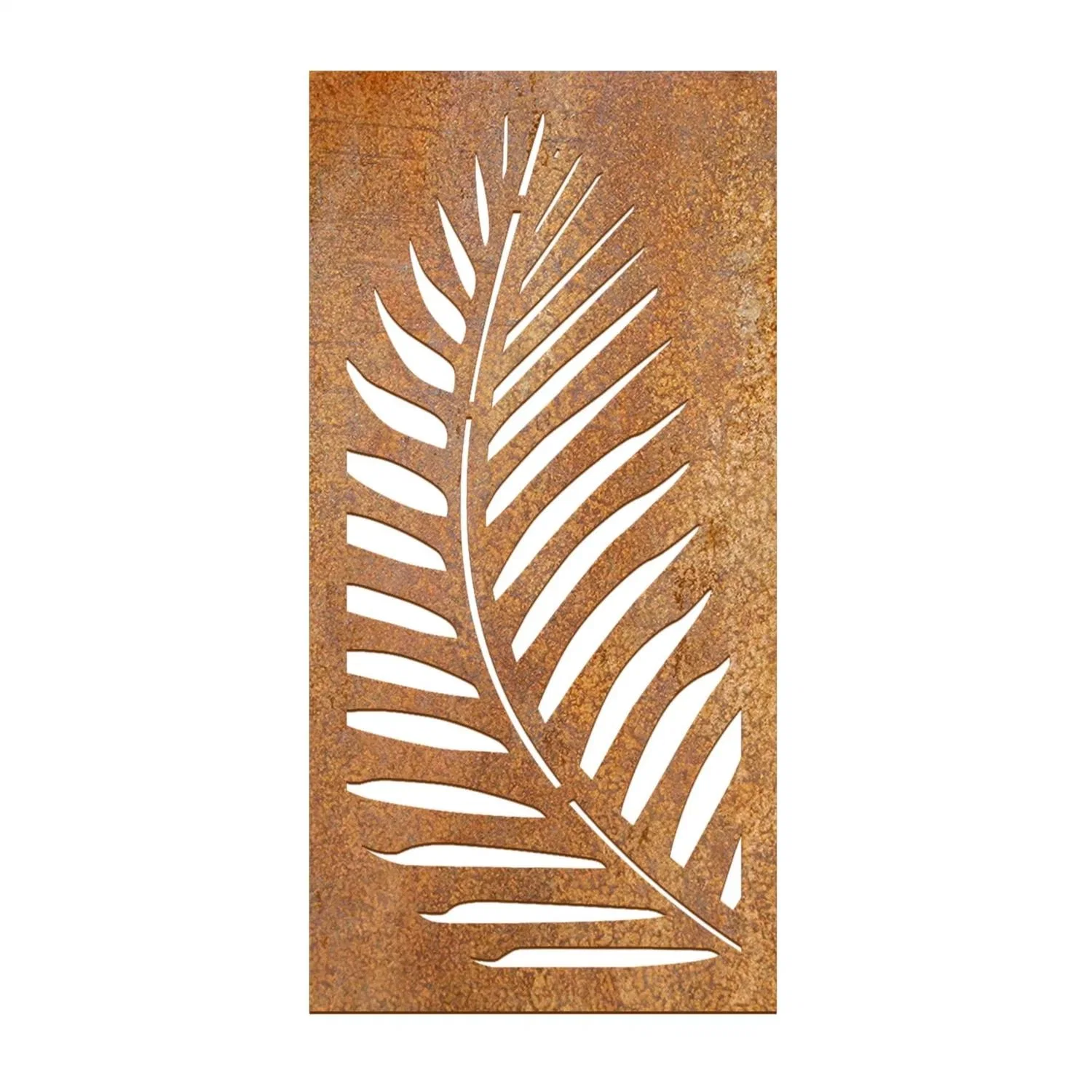 Exterior Garden Art Laser Cut Metal Panel Corten Steel Screen