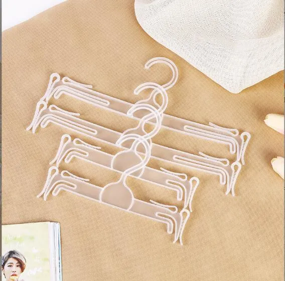 Hot- Venta ropa interior Hangers plástico Multi-funcional Lencería plástico Sujetador Hangers Para la tienda