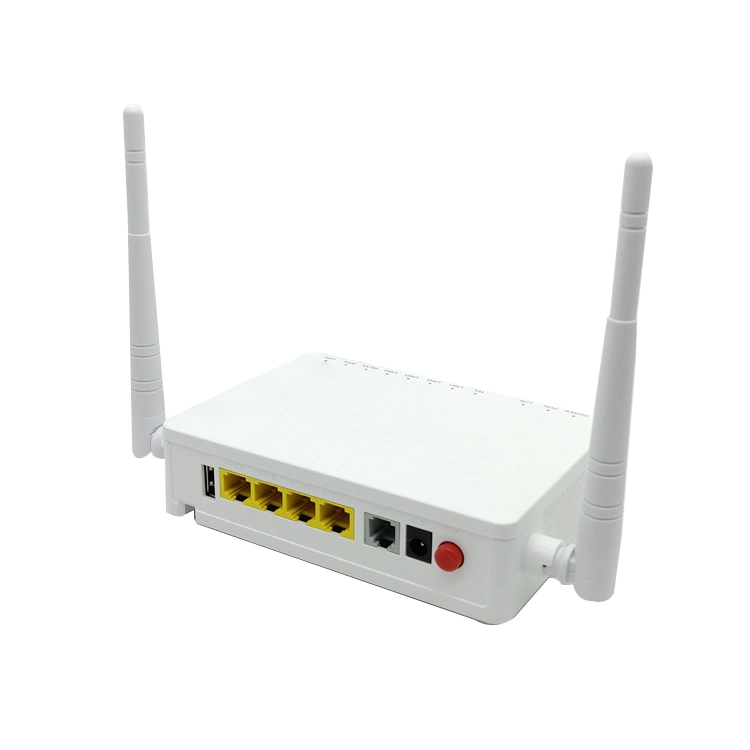ZTE F663 Gpon/Epon 1 ge 3fe 1tel WiFi 5dBi ONU ont شبكة FTH اللاسلكية لموجه Olt Router