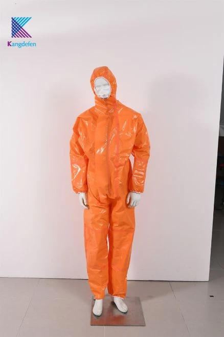 Disposable Tear-Resistant Waterproof Isolation Gown Protective Clothing for Hospital Use