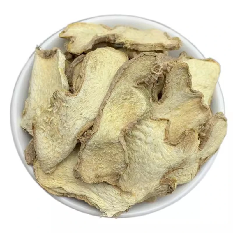 Al por mayor Ginger rebanadas de crudo natural chino Medicina herbaria Gan Jiang Rizoma Zingiberis