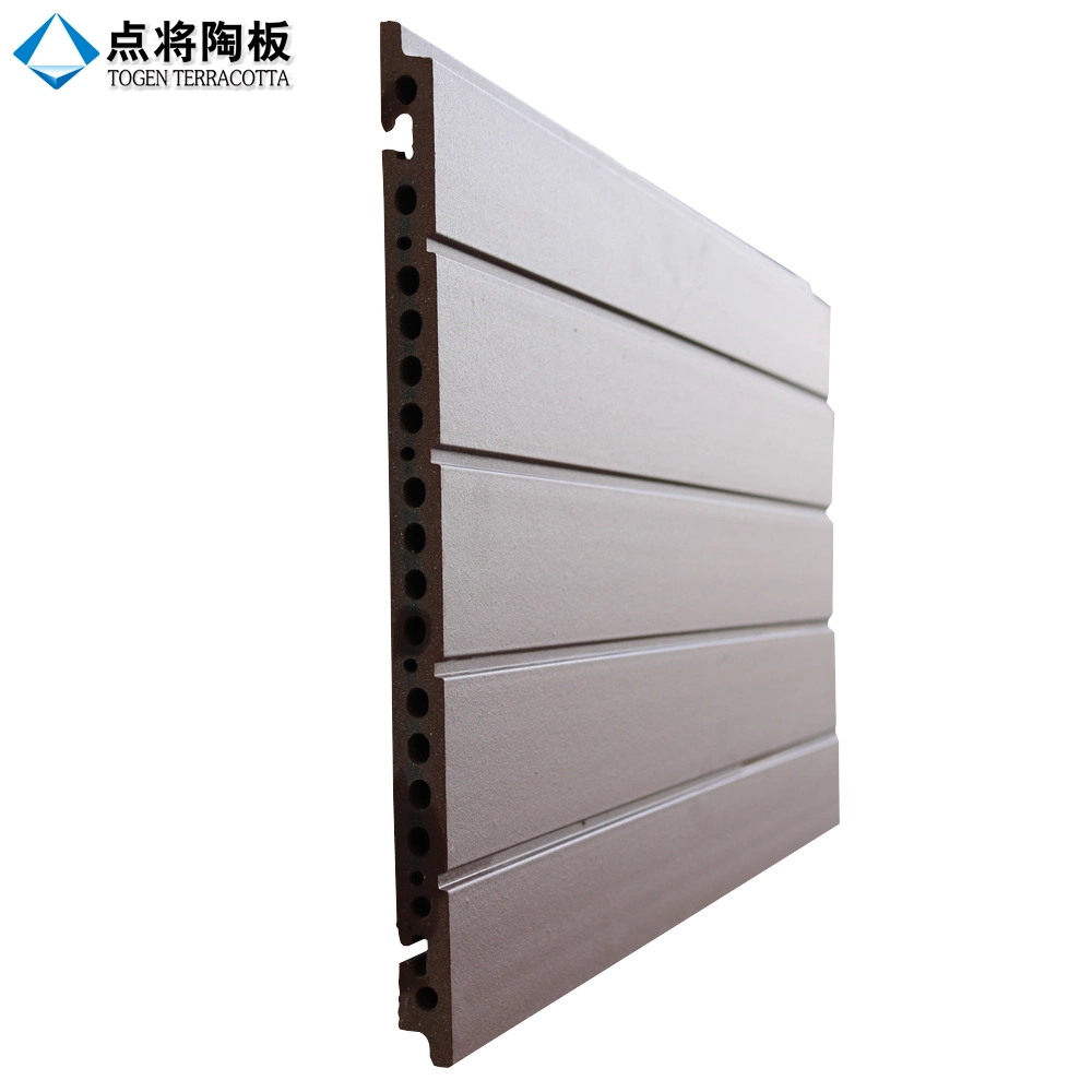 Curtain Wall Groove Terracotta Panel with Customization